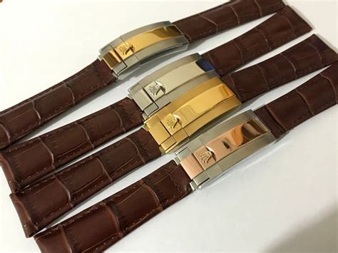 rolex leather strap replacement 20mm|rolex leather watch straps replacement.